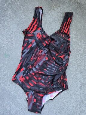 1 Piece Womens 8 Swimsuit Beach Travel Swim, Modest Coverage Protection Sticker